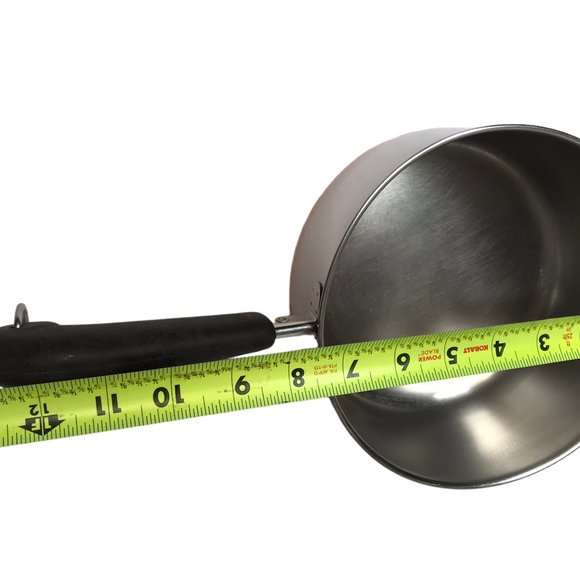 Revere Ware Revereware Large Saucepan 2 Qt 2 Quarts Copper Bottom No Lid - Picture 10 of 12